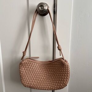 Vera Bradley Tan Woven Shoulder Bag